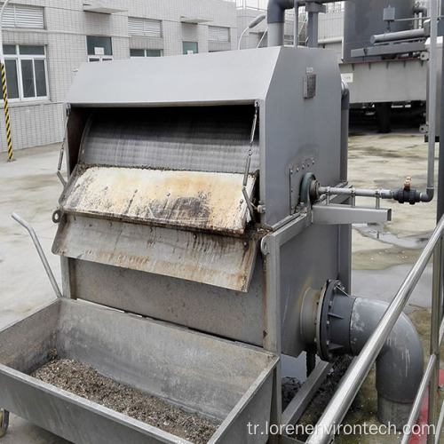 Katı sıvı ayrımı için endüstriyel davul filtresi